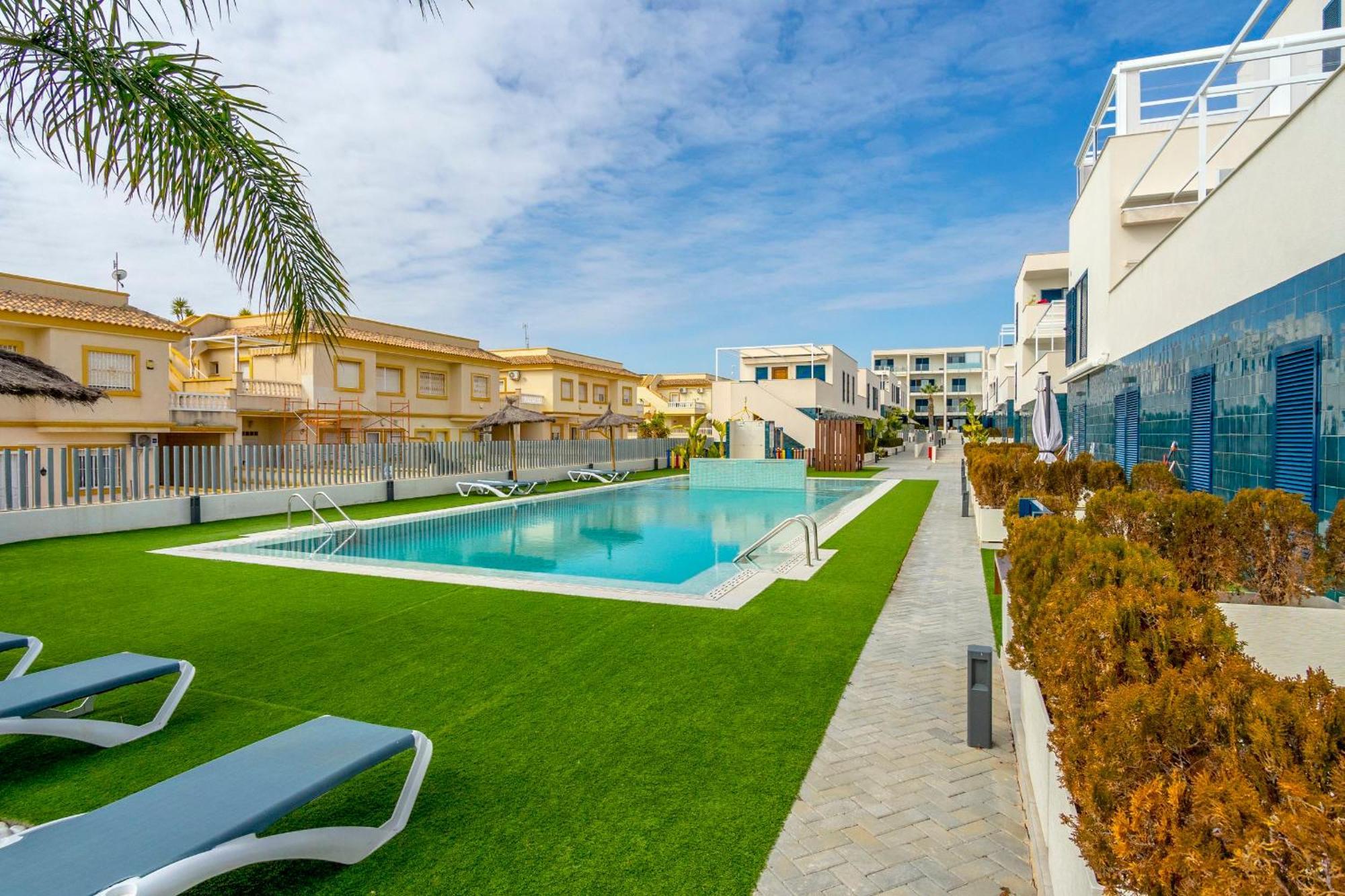 Turquesa Del Mar - Sun & Beach & Golf & Bike - Large Terrace Ground-Floor Spanish Apartment Dehesa de Campoamor  Eksteriør billede