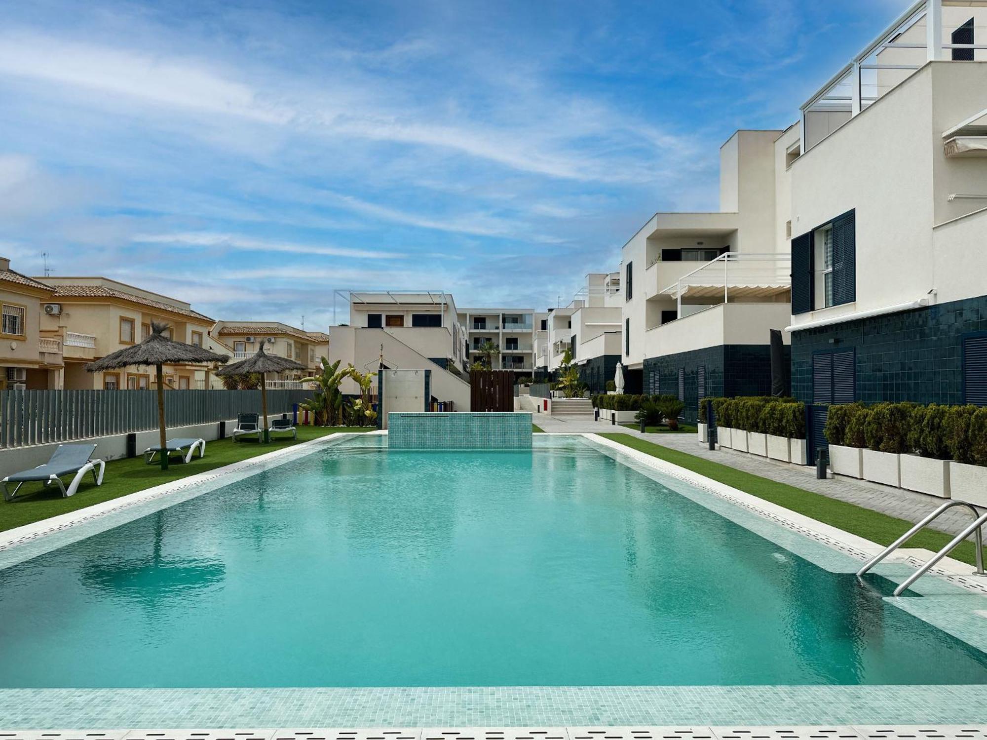 Turquesa Del Mar - Sun & Beach & Golf & Bike - Large Terrace Ground-Floor Spanish Apartment Dehesa de Campoamor  Eksteriør billede