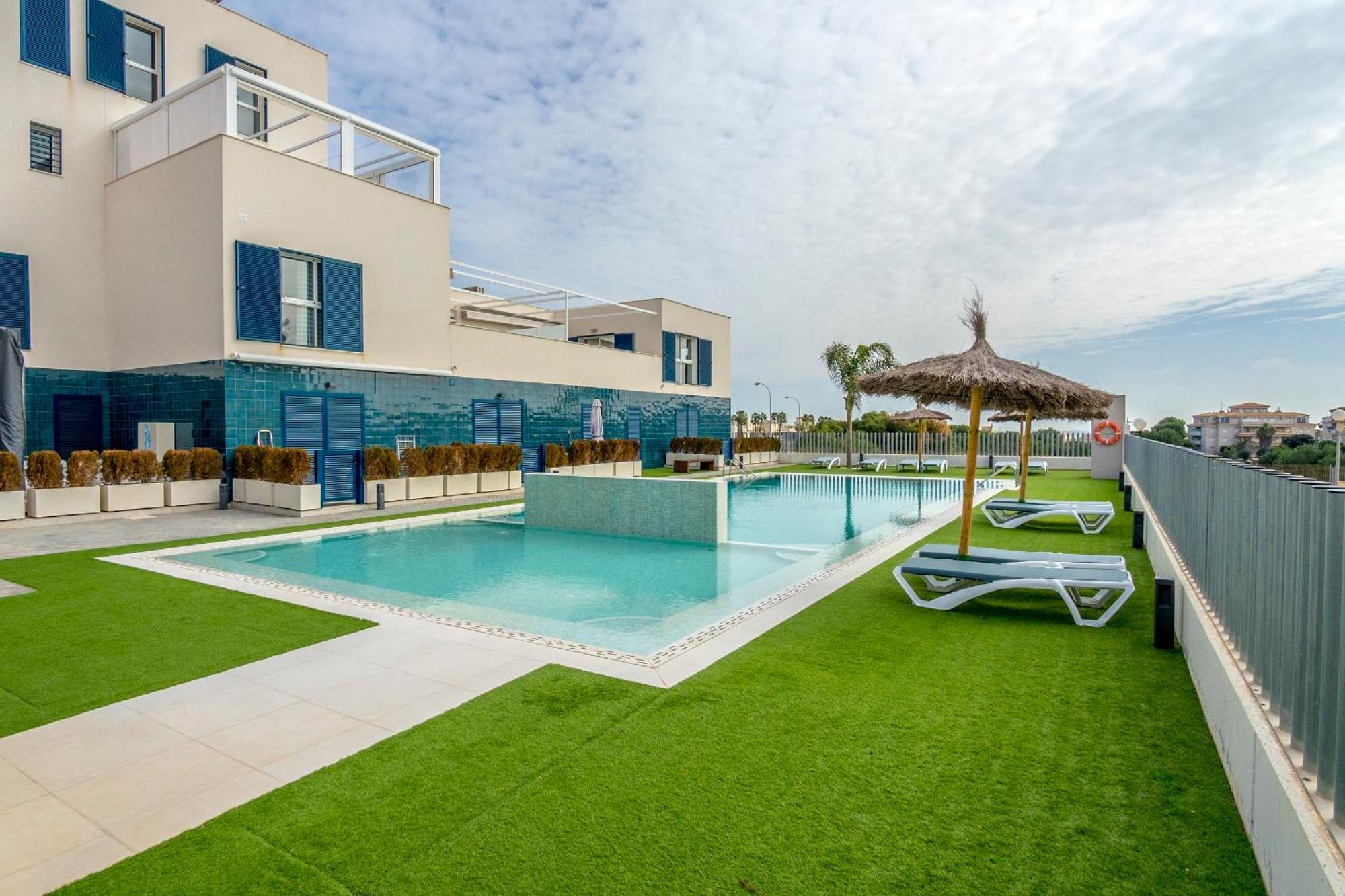 Turquesa Del Mar - Sun & Beach & Golf & Bike - Large Terrace Ground-Floor Spanish Apartment Dehesa de Campoamor  Eksteriør billede
