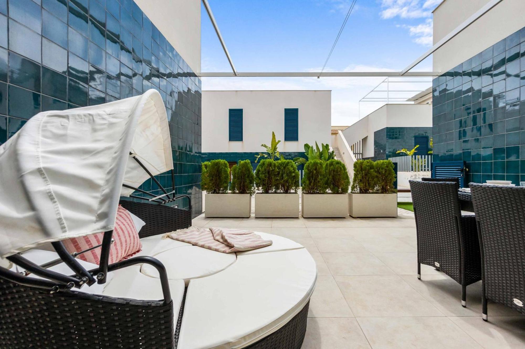 Turquesa Del Mar - Sun & Beach & Golf & Bike - Large Terrace Ground-Floor Spanish Apartment Dehesa de Campoamor  Eksteriør billede