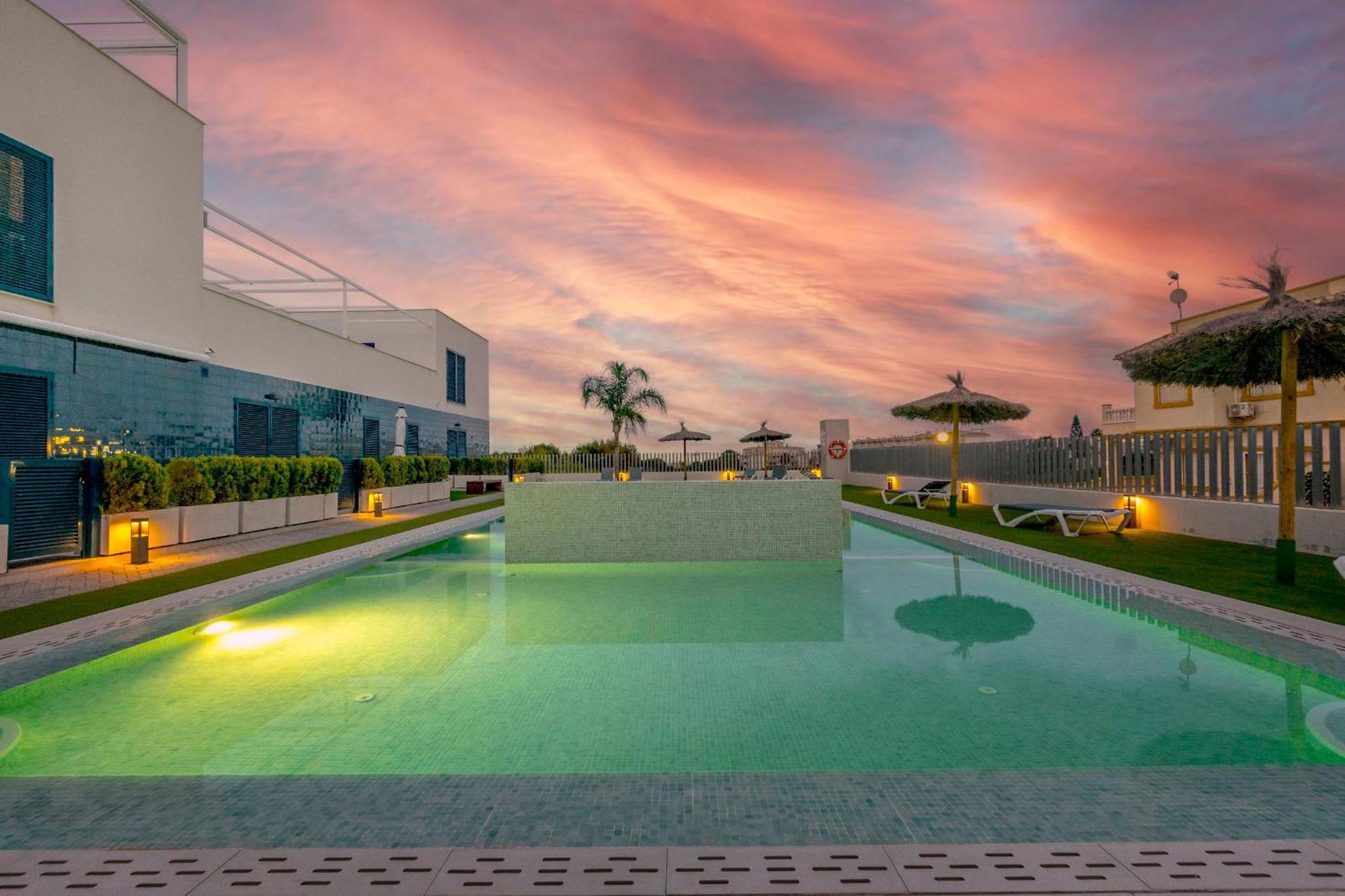 Turquesa Del Mar - Sun & Beach & Golf & Bike - Large Terrace Ground-Floor Spanish Apartment Dehesa de Campoamor  Eksteriør billede