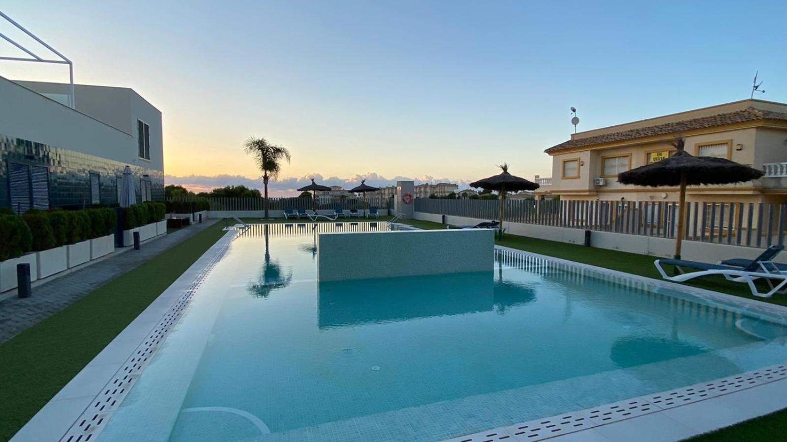 Turquesa Del Mar - Sun & Beach & Golf & Bike - Large Terrace Ground-Floor Spanish Apartment Dehesa de Campoamor  Eksteriør billede